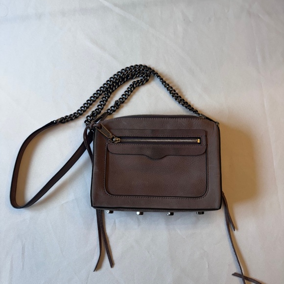 Rebecca Minkoff Suede Crossbody Bag - Picture 4 of 6